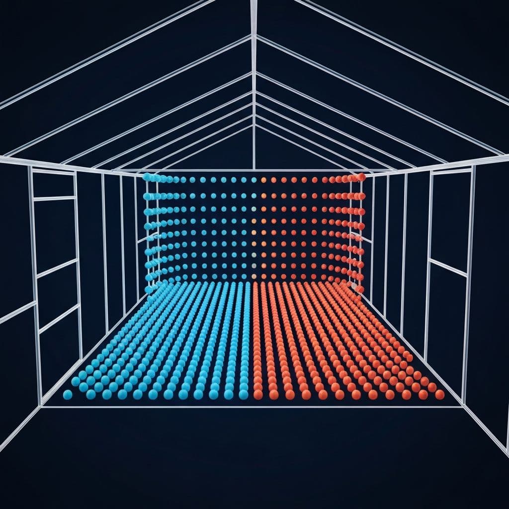 3次元温度分布の可視化イメージ